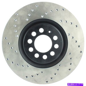 brake disc rotor STOPTECH 128.33062RX|[cNXhhfBXNu[L[^[ StopTech 128.33062R Sport Cross-Drilled Disc Brake Rotor