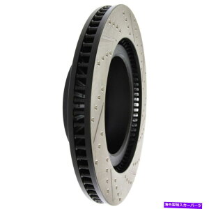 brake disc rotor �f�B�X�N�u���[�L���[�^�[�X�|�[�c�N���X�h�����ƃX���b�g�t���t�����g�E�X�g�b�v�e�b�N127.44156R Disc Brake Rotor-Sport Cross-Drilled and Slotted Front Right Stoptech 127.44156R�y���s�A���i�z