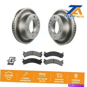 brake disc rotor �V�{���[�G�N�X�v���X3500 GMC HD�p�̃t�����g�R�[�e�B���O�u���[�L���[�^�[�Z�~���^���b�N�p�b�h�L�b�g Front Coated Brake Rotor Semi-Metallic Pad Kit For Chevrolet Express 3500 GMC HD�y���s�A���i