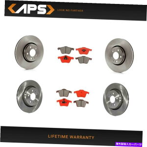 brake disc rotor 2003-2014 XC90 316mm DIA�̃t�����g����у��A�f�B�X�N���[�^�[�Ɣ����^���u���[�L�p�b�h Front & Rear Disc Rotors & Semi-Metallic Brake Pads For 2003-2014 XC90 316mm Dia�y���s�A���i�z