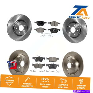 brake disc rotor フォードエスケープ用のフロントリアディスクブレーキローターとセラミックパッドキット Front Rear Disc Brake Rotors And Ceramic Pads Kit For Ford Escape