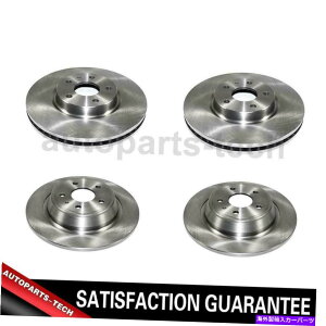 brake disc rotor 4x�f�����S�t�����g���A�f�B�X�N�u���[�L���[�^�[�t�H�[�h�t���[�W����2013?2019 4x DuraGo Front Rear Disc Brake Rotor For Ford Fusion 2013~2019�y���s�A���i�z