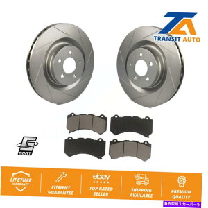 brake disc rotor _bW`W[[dp̃tgR[eBOfBXNu[L[^[ƃZ~bNpbhLbg Front Coated Disc Brake Rotors And Ceramic Pads Kit For Dodge Challenger Charger