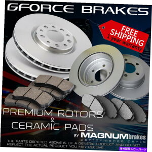 brake disc rotor 2007-2011�g���^�J�����̃t�����g+���A�v���~�A�����[�^�[�ƃZ���~�b�N�p�b�h Front+Rear Premium Rotors & Ceramic Pads for 2007-2011 Toyota Camry�y���s�A���i�z