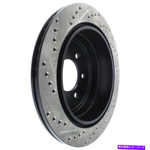 brake disc rotor fBXNu[L[^[X|[cNXhhƃXbgtAttgXgbvebN127.65102L Disc Brake Rotor-Sport Cross-Drilled and Slotted Rear Left Stoptech 127.65102L