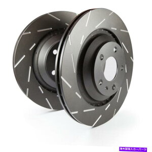 brake disc rotor Fiat 500X 2016-2018���A���[�^�[1.4L�^�[�{USR�X���b�g�t��EBC EBC For Fiat 500X 2016-2018 Rear Rotors 1.4L Turbo USR Slotted�y���s�A���i�z