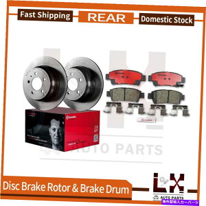 brake disc rotor 2005�N�̃g���^�V�G�i�����ɃZ�b�g�Z�b�g�Z�b�g�Z�b�g�Z�b�g�Z�b�g�Z�b�g�Z�b�g�Z�b�g Rear Brembo Brake Rotors & Ceramic Brake Pads Set Set For 2005 Toyota Sienna�y���s�A���i�z
