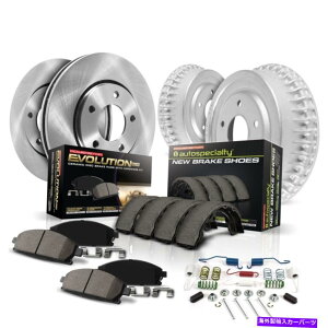 brake disc rotor KOE15159DK PowerStop Brake Disc and Drum Kits 4-Wheel Set FrontLear New KOE15159DK Powerstop Brake Disc And Drum Kits 4-Wheel Set Front & Rear New