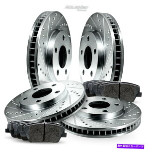 brake disc rotor [tLbg]hXbgu[L[^[ +Z~bNpbhBLCC.65094.02 [FULL KIT] Drilled Slotted Brake Rotors + Ceramic Pads BLCC.65094.02
