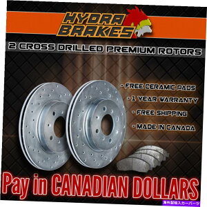 brake disc rotor 2009 2010 2011シボレーエクスプレス3500ドリルブレーキローターセラミックSLV F FITS 2009 2010 2011 CHEVROLET EXPRESS 3500 Drilled Brake Rotors CERAMIC SLV F