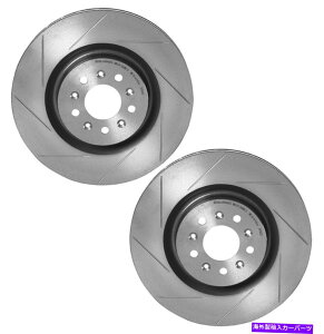brake disc rotor AXg}[eBDB9p2̃tgXbg355mmfBXNu[L[^[̃u{yAZbg Brembo Pair Set of 2 Front Slotted 355mm Disc Brake Rotors for Aston Martin DB9