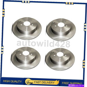 brake disc rotor 4PCS C-TEK�f�B�X�N�u���[�L���[�^�[���[�^�[�t�����g���A�N���C�X���[�p�V�t�B�J2004-2008 4PCS C-Tek Disc Brake Rotor Front Rear For Chrysler Pacifica 2004-2008�y���s�A���i�z
