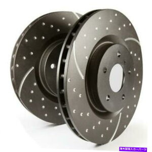 brake disc rotor EBC�u���[�LGD7643 GD�X�|�[�c���[�^�[�A���x�����炷���߂̗�p�p�̍L���X���b�g EBC Brakes GD7643 GD sport rotors, wide slots for cooling to reduce temps preven�y���s�A���i�z