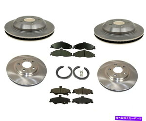 brake disc rotor �Z���~�b�N�p�b�h����������[�^�[��98-02�J�}��Z28�t�@�C���[�o�[�h4�z�C�[���f�B�X�N7pc�ɓK�����܂� Rotors With Ceramic Pads Fits For 98-02 Camaro Z28 Firebird 4 Wheel Disc 7Pc�y���s�A���i�z