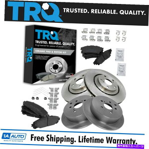 brake disc rotor TRQtgAv~APOSIZ~bNfBXNu[Lpbh[^[LbgpNTX TRQ Front & Rear Premium Posi Ceramic Disc Brake Pad & Rotor Kit for Lexus