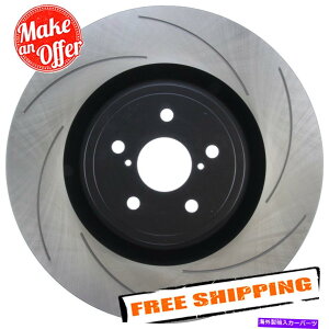 brake disc rotor STOPTECH SPORTSTOPXbgt1s[XtgEu[L[^[16-19NTXGS F StopTech SportStop Slotted 1-Piece Front Right Brake Rotor for 16-19 Lexus GS F