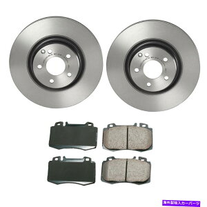 brake disc rotor AP{mtgu[LLbg[pbhƃZfXp330mmfBXN[^[W219 W211 Akebono Front Brake Kit Euro Pads & 330mm Disc Rotors For Mercedes W219 W211