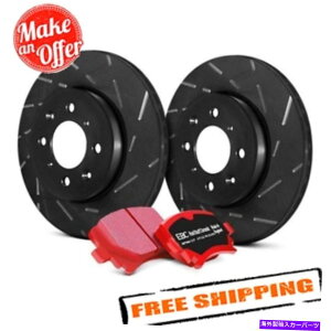 brake disc rotor EBC S4KF1073�X�e�[�W4 93-95�z���_�V�r�b�N�p�̏����X���b�g�t�����g�u���[�L�L�b�g EBC S4KF1073 Stage 4 Signature Slotted Front Brake Kit for 93-95 Honda Civic�y���s�A���i�z