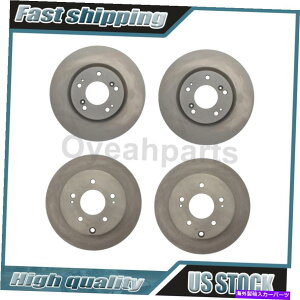 brake disc rotor Mitsubishi Eclipse 2006-2012 C-Tek�t�����g���A4x�f�B�X�N�u���[�L���[�^�[�ɓK������ Fits Mitsubishi Eclipse 2006-2012 C-Tek Front Rear 4X Disc Brake Rotor�y���s�A���i�z