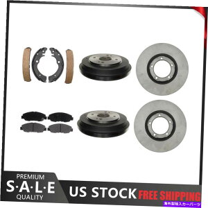 brake disc rotor 1998N2002Ñz_AR[hZ~bNpbhu[L[^[ +u[LhV[Y For 1998-2002 Honda Accord Ceramic Pads & Brake Rotors + Brake Drums & Shoes