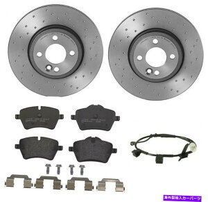 brake disc rotor ~jR52 R55 R56 R58p̃u{tgu[LLbgHfBXN[^[Z~bNpbh Brembo Front Brake Kit Dimpled Disc Rotors Ceramic Pads For Mini R52 R55 R56 R58