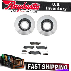 brake disc rotor 1999�N����2001�N�̃t�H�[�hE-350�X�[�p�[�f���[�e�B�̃��A�L�b�g�u���[�L���[�^�[�ƃ��^���b�N�u���[�L�p�b�h Rear Kit Brake Rotors and Metallic Brake Pad For 1999-2001 Ford E-350 Super Duty�y���s