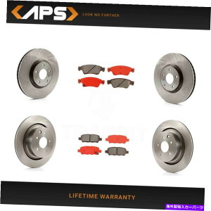 brake disc rotor G35 G37 Q60 K8S-101363�p�̃t�����g�����A���[�^�[�ƃZ�~���^���u���[�L�p�b�h�L�b�g Front & Rear Rotors & Semi-Metallic Brake Pads Kit For G35 G37 Q60 K8S-101363