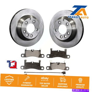 brake disc rotor |VFJCGHNX[QgDAOp̃AfBXNu[L[^[ƃZ~bNpbhLbg Rear Disc Brake Rotor And Ceramic Pad Kit For Porsche Cayenne Volkswagen Touareg