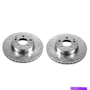 brake disc rotor EBR876XPR PowerStop 2�z�C�[���Z�b�g�u���[�L�f�B�X�N�����Z�f�XC300 C250 E250�p EBR876XPR Powerstop 2-Wheel Set Brake Discs Front for Mercedes C300 C250 E250