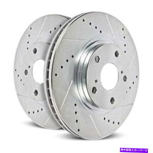 brake disc rotor AR8348XPR�i���h�����ƃX���b�g���[�^�[ Ar8348xpr Evolution Drilled & Slotted Rotors�y���s�A���i�z