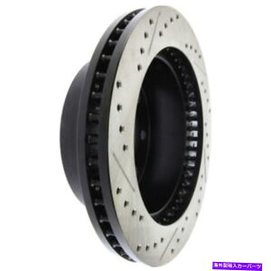 brake disc rotor STOPTECHXbghhX|[cu[L[^[-ST127.67046L StopTech Slotted & Drilled Sport Brake Rotor - st127.67046L