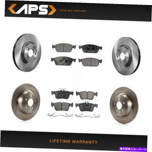 brake disc rotor 2017-2018 Ford EscapẽtgAZ~bNu[Lpbh[^[Lbg Front & Rear Ceramic Brake Pad & Rotor Kit for 2017-2018 Ford Escape