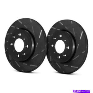 brake disc rotor �N���C�X���[�p�V�t�B�J05-08�u���[�L���[�^�[EBC USR�u���b�N�_�b�V���V���[�Y�X�|�[�c�X���b�g For Chrysler Pacifica 05-08 Brake Rotors EBC USR BlackDash Series Sport Slotted