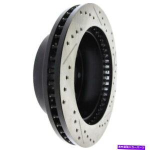 brake disc rotor STOPTECHXbghhX|[cu[L[^[-ST127.67046R StopTech Slotted & Drilled Sport Brake Rotor - st127.67046R