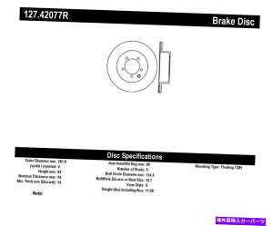 brake disc rotor STOPTECH 127.42077R STOPTECH SPORT ROTOR FITS 03-17 350Z G35 LEAF ROGUE X-TRAIL StopTech 127.42077R StopTech Sport Rotor Fits 03-17 350Z G35 Leaf Rogue X-Trail�y���s�A���i�z