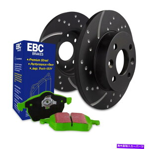 brake disc rotor EBC�u���[�LS10KF1100 S10 KITS GREENSTUFF 2000��GD���[�^�[�̓V�r�b�N�C���e�O���ɓK�����܂� EBC Brakes S10KF1100 S10 Kits Greenstuff 2000 and GD Rotors Fits Civic Integra�y���s�A���i�z