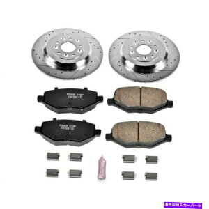 brake disc rotor �p���[�X�g�b�v11-15�t�B�b�g�t�H�[�h�G�b�W���AZ23�G�{�����[�V�����X�|�[�c�u���[�L�L�b�g-K4744 Power Stop 11-15 fits Ford Edge Rear Z23 Evolution Sport Brake Kit - K4744