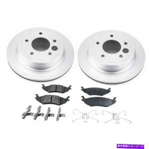 brake disc rotor E150�p�̃��A�u���[�L�f�B�X�N���[�^�[�ƃp�b�h�L�b�gVan Ford E-150 Club Wagon 2004-2005 Rear Brake Disc Rotors and Pads Kit for E150 Van Ford E-150 Club Wagon 2004-2005�y���s�A���i�z