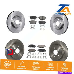 brake disc rotor ���Y�����m�C���t�B�j�e�BFX35 FX45�p�̃t�����g���A�f�B�X�N�u���[�L���[�^�[�Z���~�b�N�p�b�h�L�b�g Front Rear Disc Brake Rotor Ceramic Pad Kit For Nissan Murano Infiniti FX35 FX45�y���s�A���i