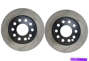 brake disc rotor 1992N1994ÑAEfBS4i42558j̃AyAXgbvebNfBXNu[L[^[ Rear PAIR Stoptech Disc Brake Rotor for 1992-1994 Audi S4 (42558)
