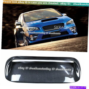 CO GAp[c Subaru Impreza 11th WRX STI 2015-20̃J[{t@Co[GAXN[v{lbgxgJo[ Carbon Fiber Air Scoop Bonnet Vent Cover For Subaru Impreza 11th WRX STi 2015-20
