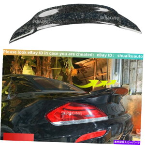 CO GAp[c BMW E89 Z4 2009-2015bJ[{t@Co[gNX|C[AEBOɓKĂ܂ Fits For BMW E89 Z4 2009-2015 Forged Carbon Fiber Trunk Spoiler Rear Wing