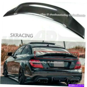 CO GAp[c 2008-2014xcW204 C200 C63 AMGZ_J[{t@Co[AX|C[gNEBO For 2008-2014 Benz W204 C200 C63 AMG Sedan Carbon Fiber Rear Spoiler Trunk Wing