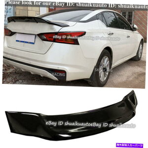 CO GAp[c 2019 2020 2021YeBAiAeB}̍AgNbvX|C[EBO For 2019 2020 2021 Nissan Teana Altima Glossy Black Rear Trunk Lip Spoiler Wing