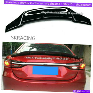 CO GAp[c Mazda 6 Atenza 2014-2019̂߂̃OXubNAgNX|C[EBOEBO Gloss Black Rear Trunk Lip Spoiler Wing For Mazda 6 Atenza 2014-2019