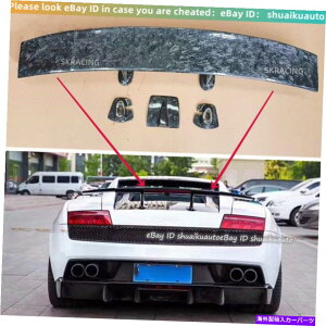 CO GAp[c {M[jKhLP550 LP560 LP570pGTtH[hJ[{t@Co[AX|C[ GT Forged Carbon Fiber Rear Spoiler For Lamborghini Gallardo LP550 LP560 LP570