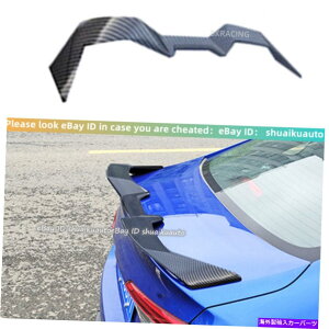 CO GAp[c z_VrbN11th 4dr 21-22J[{t@Co[AgNWlC^C[EBObvɓKĂ܂ Fits For Honda Civic 11th 4Dr 21-22 Carbon Fiber Rear Trunk Lid Spoiler wing Lip