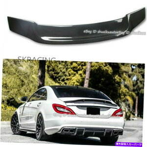 海外製 エアロパーツ メルセデスベンツCLS W218 2011-18リアルカーボントランクスポイラーリアウィングRスタイル For Mercedes Benz CLS W218 2011-18 Real Carbon Trunk Spoiler Rear Wing R Style