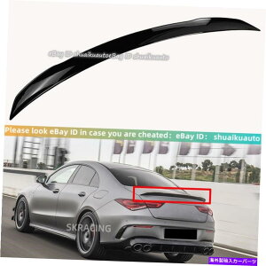 CO GAp[c ZfXxcCLA W118 C118OXubNAgNu[gEBObvX|C[Lbgp For Mercedes Benz CLA W118 C118 Gloss Black Rear Trunk Boot Wing Lip Spoiler Kit