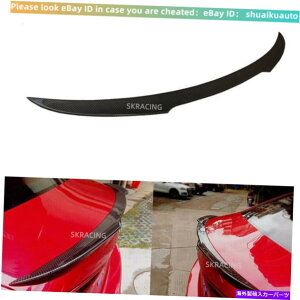 海外製 エアロパーツ カーボンファイバーリアトランクスポイラーブートリップウィングマツダ3セダンアクセラ2014-2018 Carbon Fiber Rear Trunk Spoiler Boot Lip Wing For Mazda 3 Sedan Axela 2014-2018